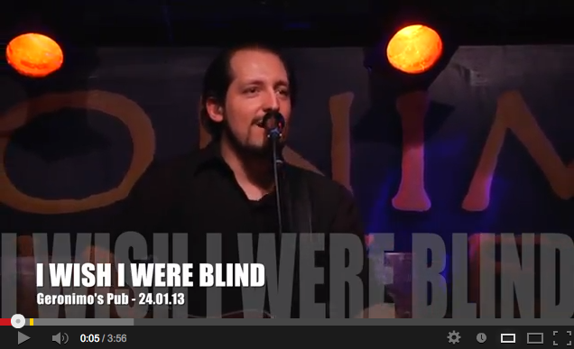 Nuovo Video: I Wish I Were Blind