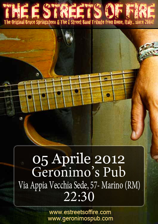 Live at Geronimo's Pub!